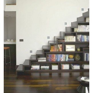  Escaleras de ahorro de espacio para estanterías | My Home Style 