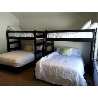  Dormitorio: Winsome Queen Bunk Bed para el dormitorio de ahorro de espacio para niños 