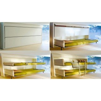  diseños de escritorio que ahorran espacio, literas de ahorro de espacio IKEA ... 