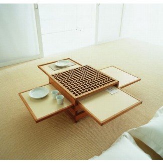  Diseño que ahorra espacio: mesas plegables de café y cena 