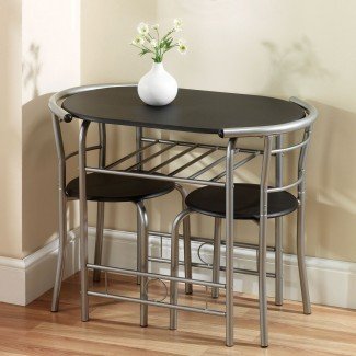  Preciosa mesa de comedor y sillas redondas que ahorran espacio - Luz 