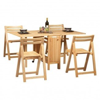  Diseño para el hogar: 81 mesas de comedor que ahorran espacio. 