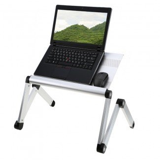  Bandeja de mesa portátil plegable portátil ajustable de 360 ​​grados ... 