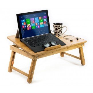  Aleratec Natural Bamboo Laptop Cooling Stand Up To 15in ... 