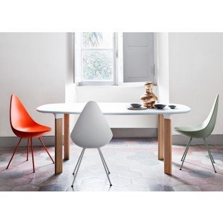  Diseño de silla: Drop, par Arne Jacobsen. - Picslovin 
