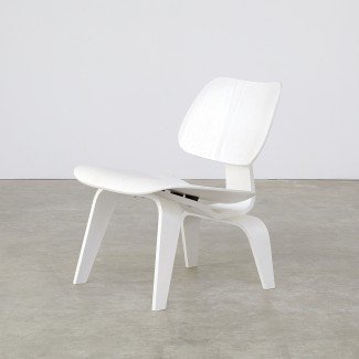  Eames Lounge Chair Wood ‘LCW’ White Edición Limitada para ... 