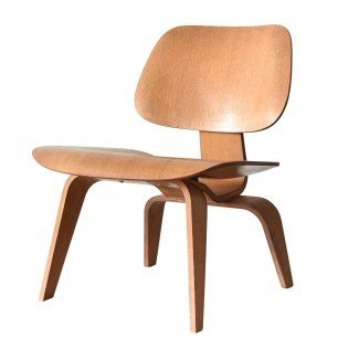  Eames Lcw Herman Miller Usa Oak Lounge Chair en 1stdibs 