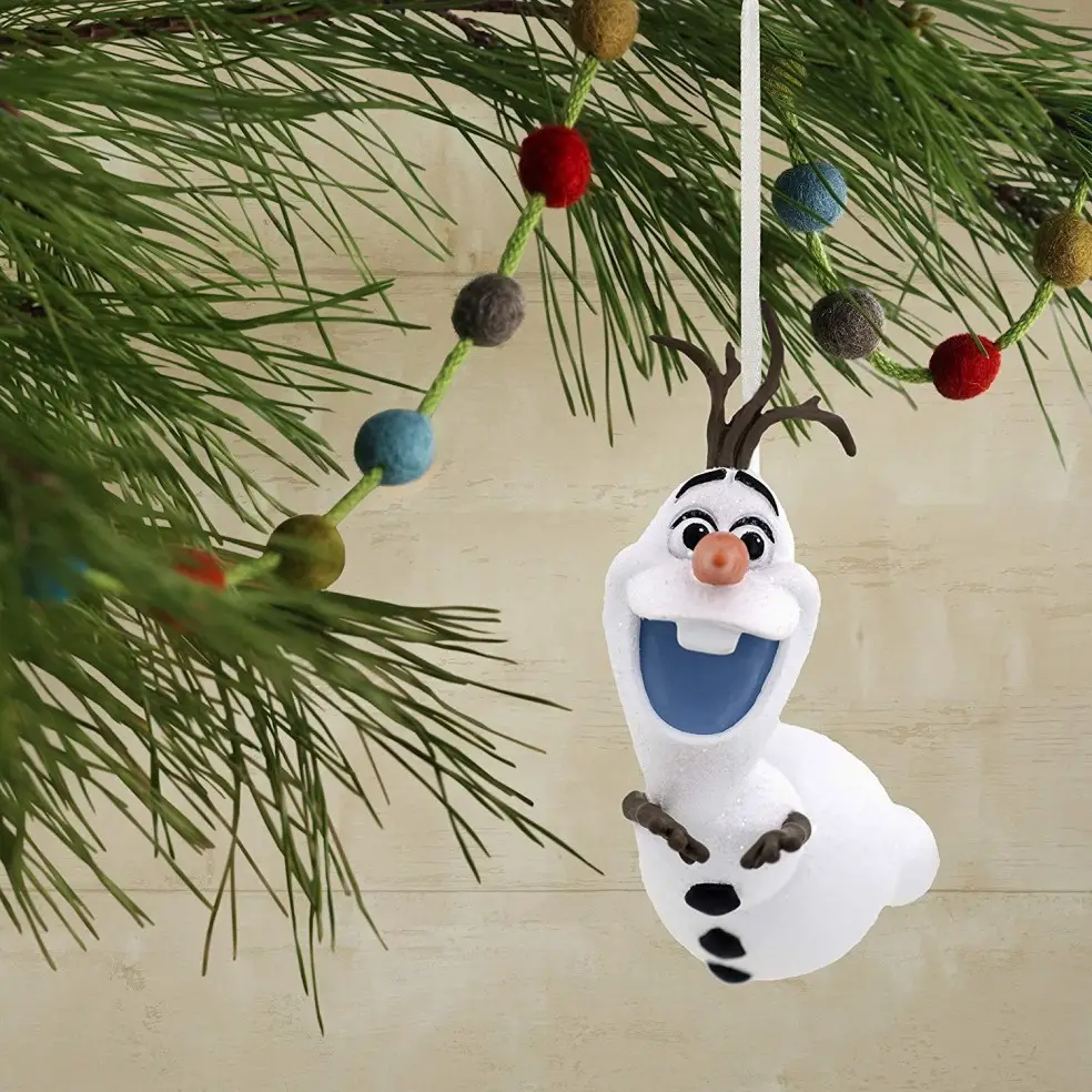 Figura de resina Disney Frozen Olaf de Christmas Ornament