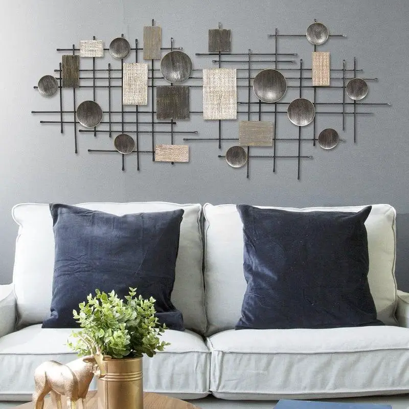 Decoración de pared industrial grande