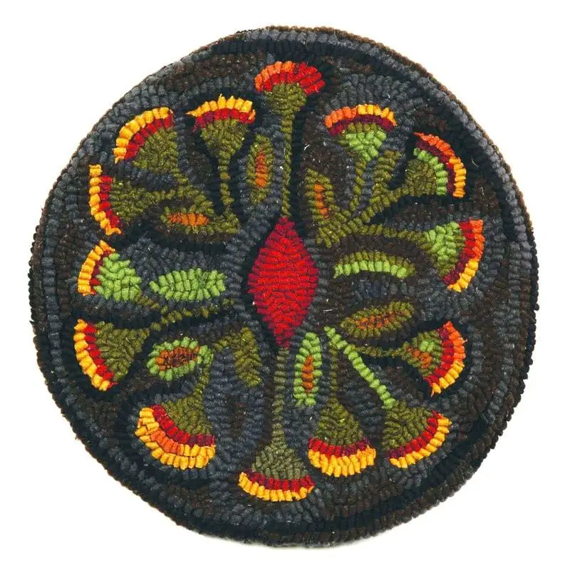 Cojín colorido para silla