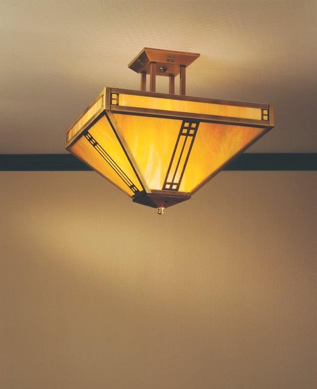 Luz montada en el techo semi-empotrada