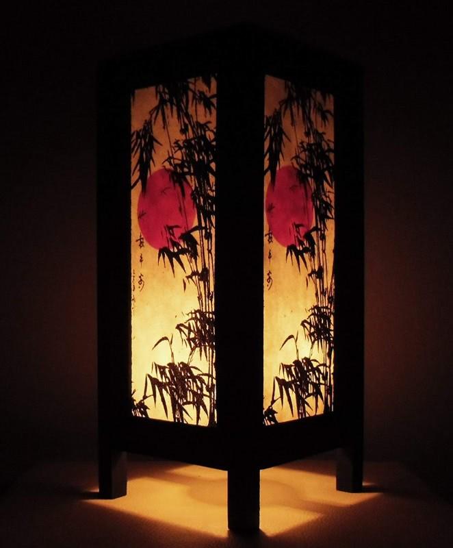 Tailandés Vintage Hecho a mano ASIÁTICO Oriental ASIA Oriental Japanese Japanese Bamboo Tree Art