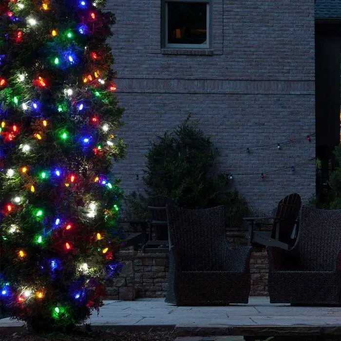 Plastic Multicolor LED Light String Lights Plástico Multicolor LED Cadena de luz