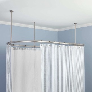 Soluciones para cortinas de ducha con bañera con patas - Bañera Diseños 