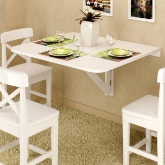  22 mesas de comedor que ahorran espacio para su apartamento | Brit + 