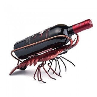  AB Crew Creative Metal Iron Iron Wine Rack Single Wine Bottle Holder Home Decor 