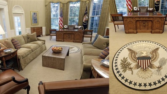  Interiores de oficinas de presidentes de EE. UU. 