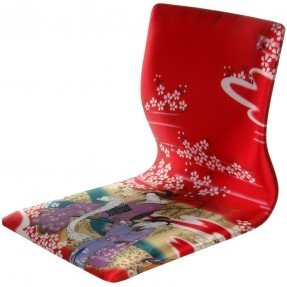  Tatami Geisha Meditation Fabric Lounge Chair 
