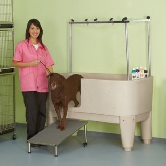  Master equipment polypro dog grooming tub 1 