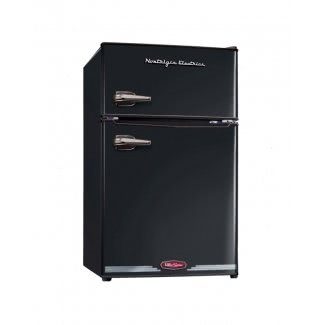  Refrigerador compacto independiente con congelador de la serie Retro de 3.1 pies cúbicos 