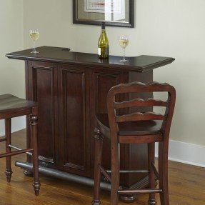  Colonial Classic Bar with Wine Storage 