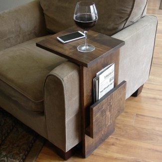  Sofá silla apoyabrazos soporte para mesa de TV 4 