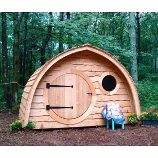 Hobbit Hole Playhouse Kit al aire libre de madera 