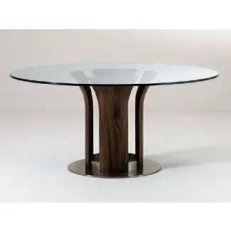  Pedestal para mesa de vidrio 