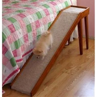  Clásicos para mascotas Escalador rampa pendiente gato perro cachorro escalera de madera 