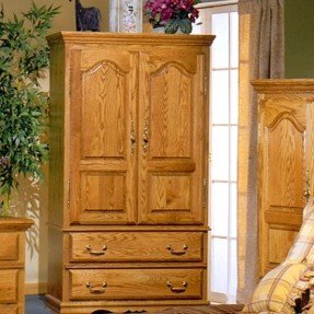  Country Heirloom Large TV Armoire 