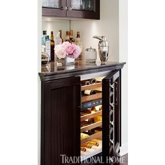  Mueble bar de vinos con refrigerador 