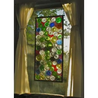 Arte de pared de vitrales 1 