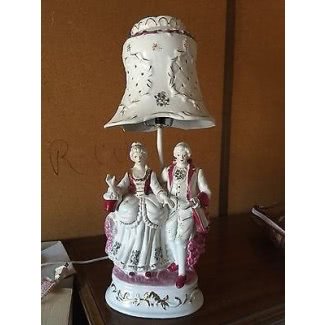  Lámpara de figurilla de porcelana 2 