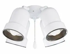  Kit de luces de ventilador de techo Bullet de cuatro luces 