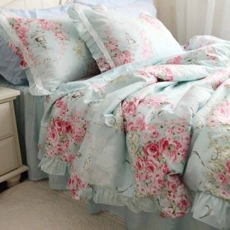  Ropa de cama elegante shabby chic 