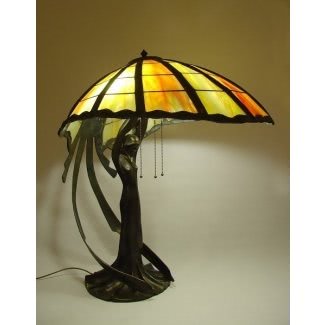  Lámpara de dama art nouveau 6 
