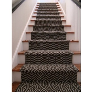  Peldaños de alfombra para escaleras de madera 1 