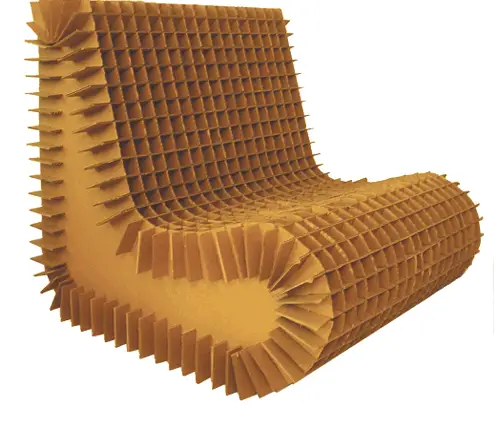  silla de cartón 