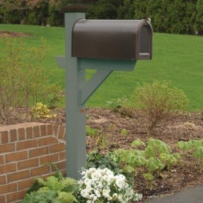  Hazleton Mailbox Post 