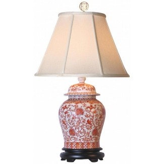  Lámpara de mesa de jengibre de porcelana 2 