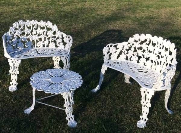 mesas de patio de hierro fundido - 2021