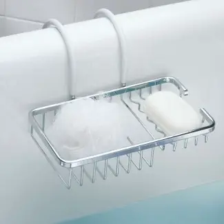  Carrito de esponja y jabón para bañera 