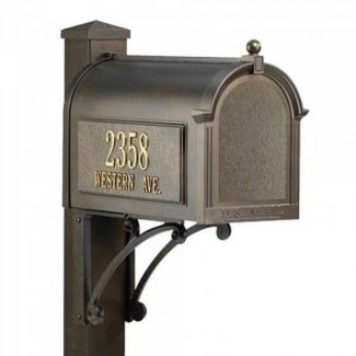  Buzones de correo económicos con poste 