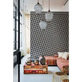  Salón con decoración marroquí 