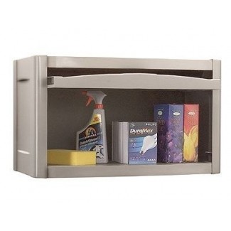  Gabinetes de almacenamiento de plástico gabinete de garaje para uso general de montaje en pared color topo 