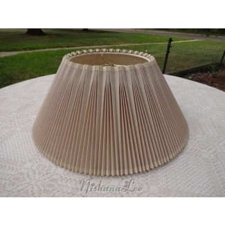  Lámpara Stiffel de lino plisado Vintage 18 