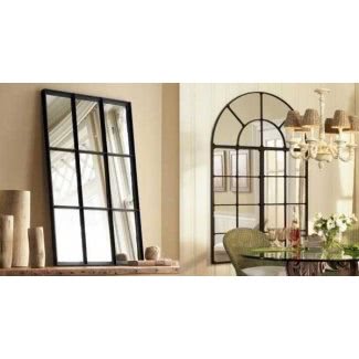  Espejo de ventana con persianas 