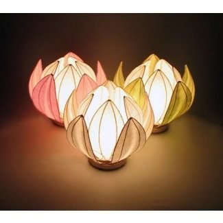  Lámpara de flor de loto 9 