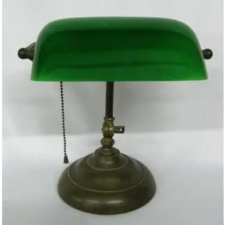  Lámpara de mesa Bankers verde 